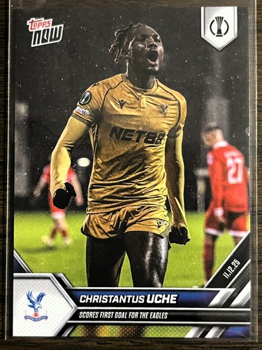Christantus Uche - 2025-26 UECL Topps NOW® - Card 6 - PR: 136