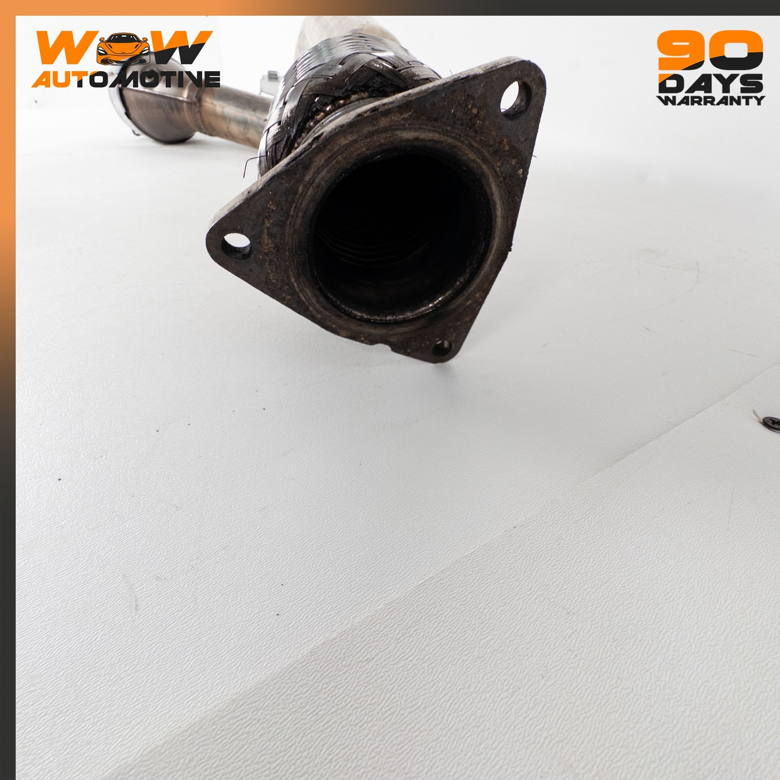 04-17 BENTLEY CONTINENTAL GTC FLYING SPUR LEFT RIGHT EXHAUST DOWNPIPE SET OEM