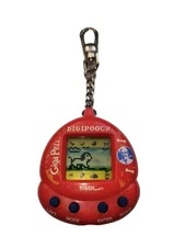 RED KFC Giga Pets Micropup 1997 Tiger Promo Keychain  Tamagotchi Handheld