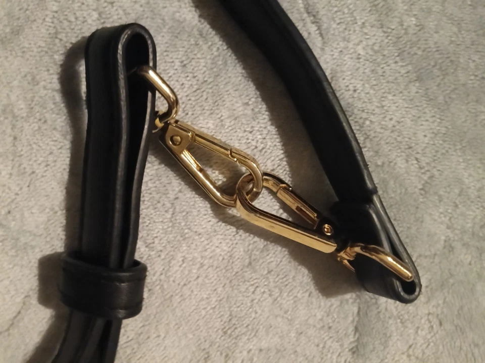 A New Day Black Crossbody Bag Tiny White Mark - Image 2 of 4