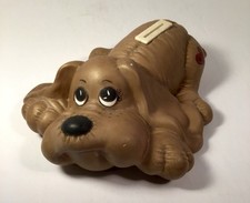 Vintage Pound Puppies Musical Ceramic Bank 1980s