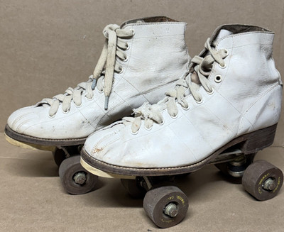 Vintage Sure-Grip Roller Skates.....Size 5?? with alterations