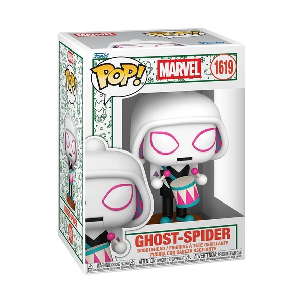 Funko Marvel Pop! Vinyl Figure : Holiday S6- Gwen(Ntkr) 9 Cm NEU-image