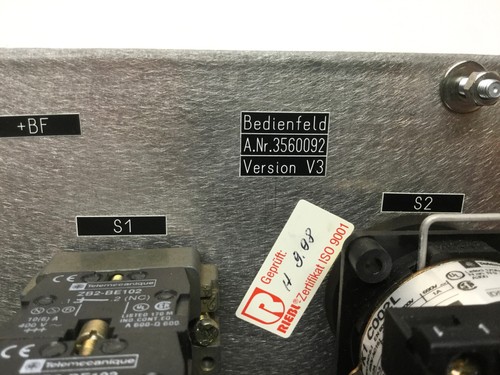 Rofin-Sinar 3560092 Laser Operator Control Panel from Power Line RSM-100Q - Picture 2 of 6