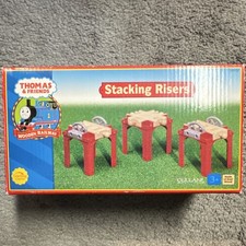 Learning Curve Thomas Friends Wooden Railway Stacking Risers Wood