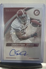 2015 Panini Alabama Crimson Tide - Signatures Christion Jones #CJ-AL (AU, RC)
