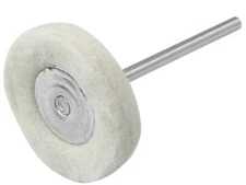 3pc 1" Felt Wool Polishing Buffing Wheel Buffer Grinder for Dremel Rotary Tool