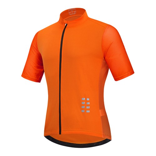 WOSAWE Hombre Ciclismo Manga Corta Ciclismo Jersey Transpirable Deporte Top - Imagen 18 de 25