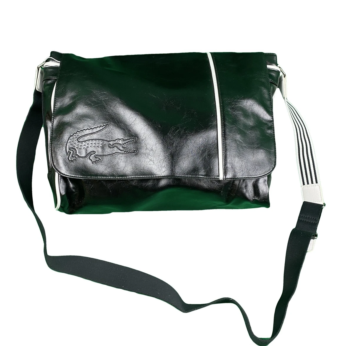 Lacoste leather on sale man bag