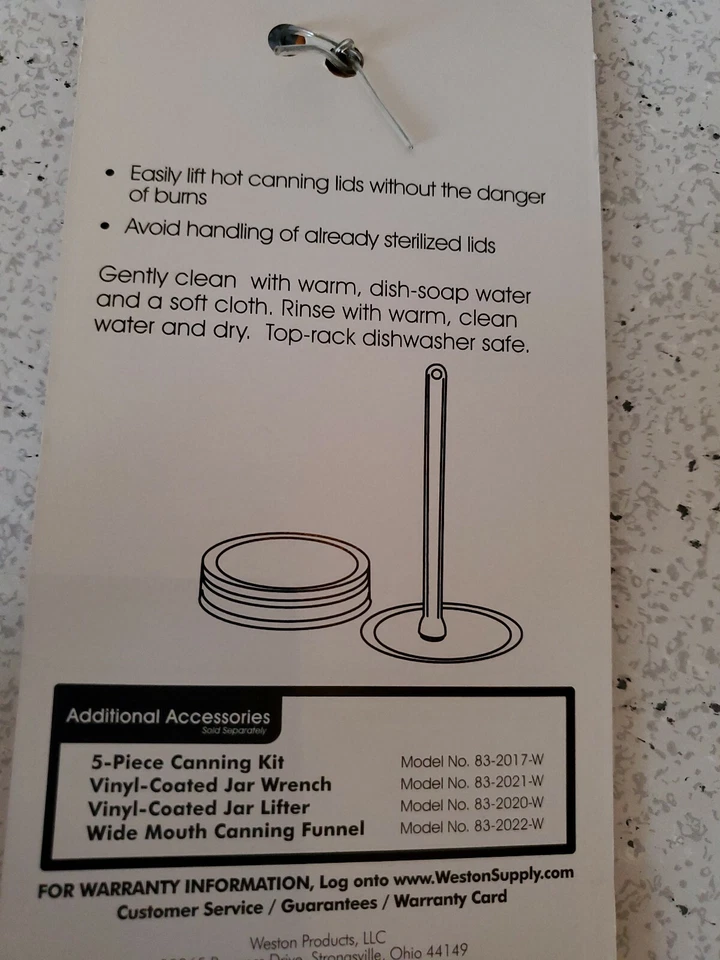 Elevador de tapa magnético Weston  Foto 3 de 3