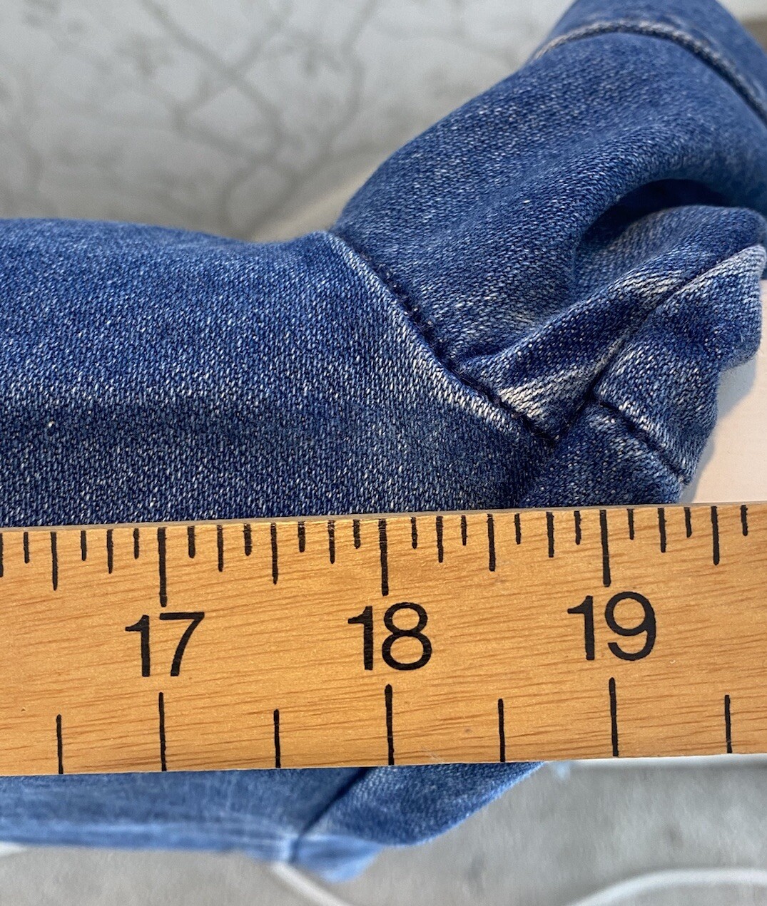 Wrangler Women&rsquo;s Denim Jacket UK M UK 10-12 Blue Vintage Trucker Casual