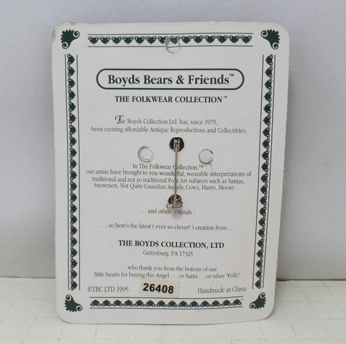 1995 Boyd's FolkWear Collection Pin - "Nosh...What's Cooking?!?!" - NEW - Bild 2 von 4