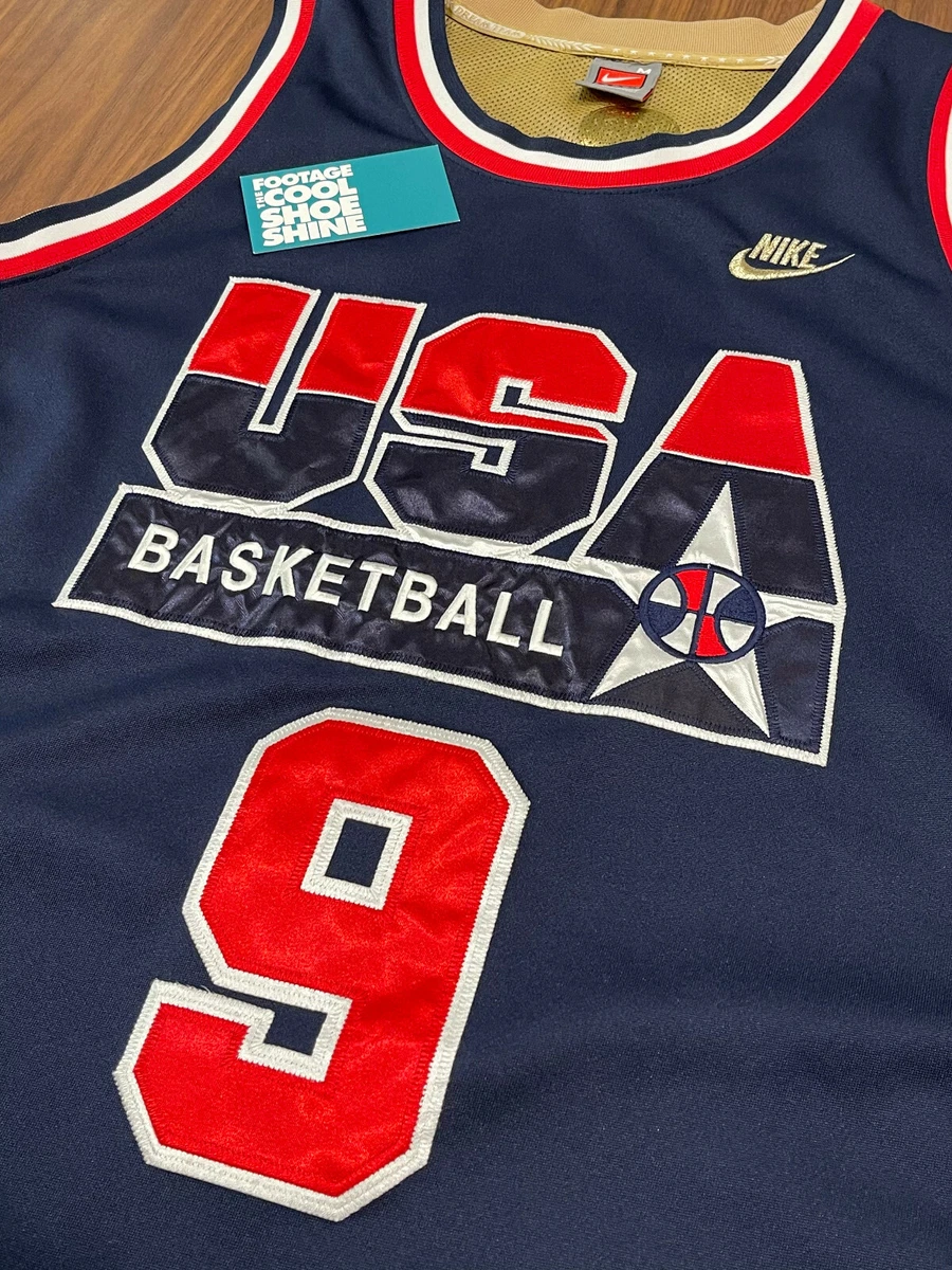 1992 NIKE MICHAEL AIR JORDAN USA BASKETBALL OLYMPIC JERSEY DREAM