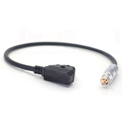Phantom High-speed camera power cord d-tap to fischer S-1031 3 pin female