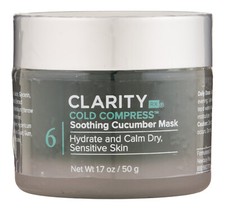 ClarityRx Cold Compress Soothing Cucumber Mask 1.7 oz. Facial Mask