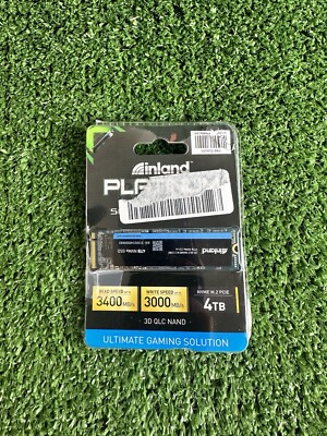 Inland Platnium Solid State Drive Internal 4TB Open Box 