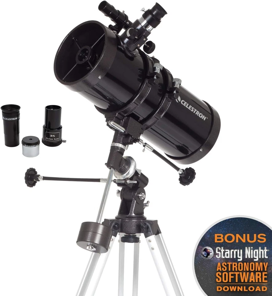 PowerSeeker 127EQ - Easy-To-Use Telescope for Beginners with Enhanced Features - Image 4 of 4