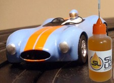 Slick Liquid Lube Bearings BEST 100 Synthetic Oil for HO-Scale Aurora Slot Cars