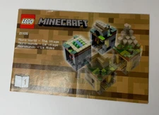 LEGO Minecraft The Village Micro World 21105 Instruction Manual Only
