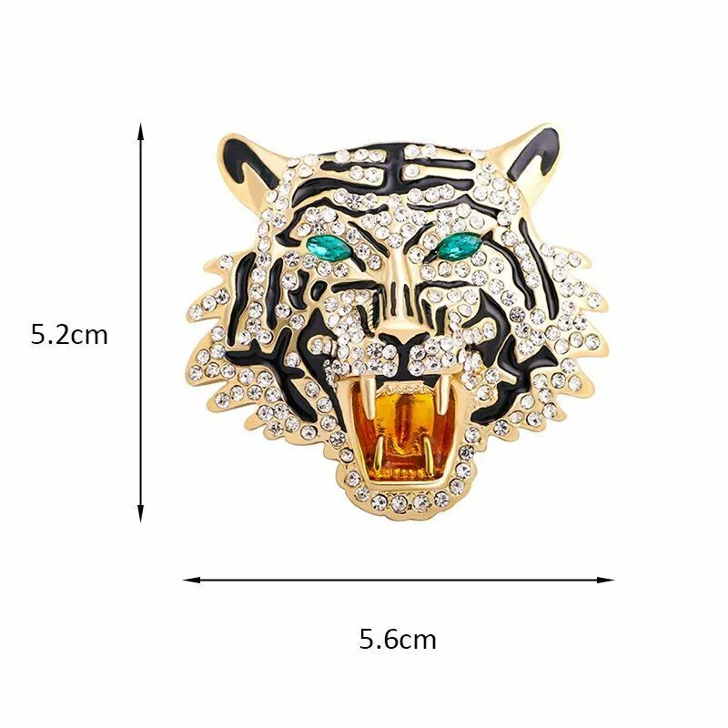 Tiger brooch deals