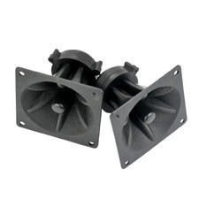 1 PAIR TWEETER PIEZO ELECTRIC 3.5" X 3.5 75/150w RMS / Max