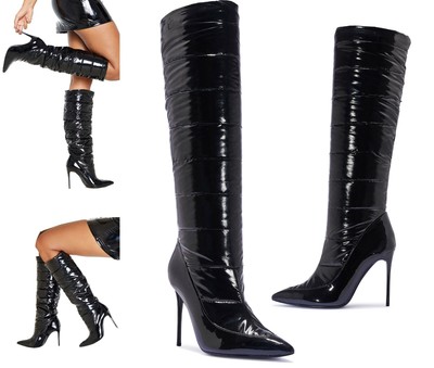 vegan knee boots