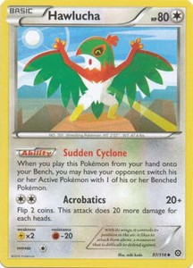 Hawlucha 97/114 Uncommon - Pokemon XY Steam Siege Card