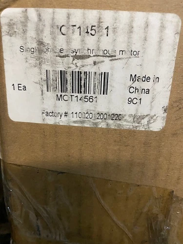 MOT14561 Fan Motor 3/4HP, 230V, 50/60Hz, 1Ph, Capacitor 20