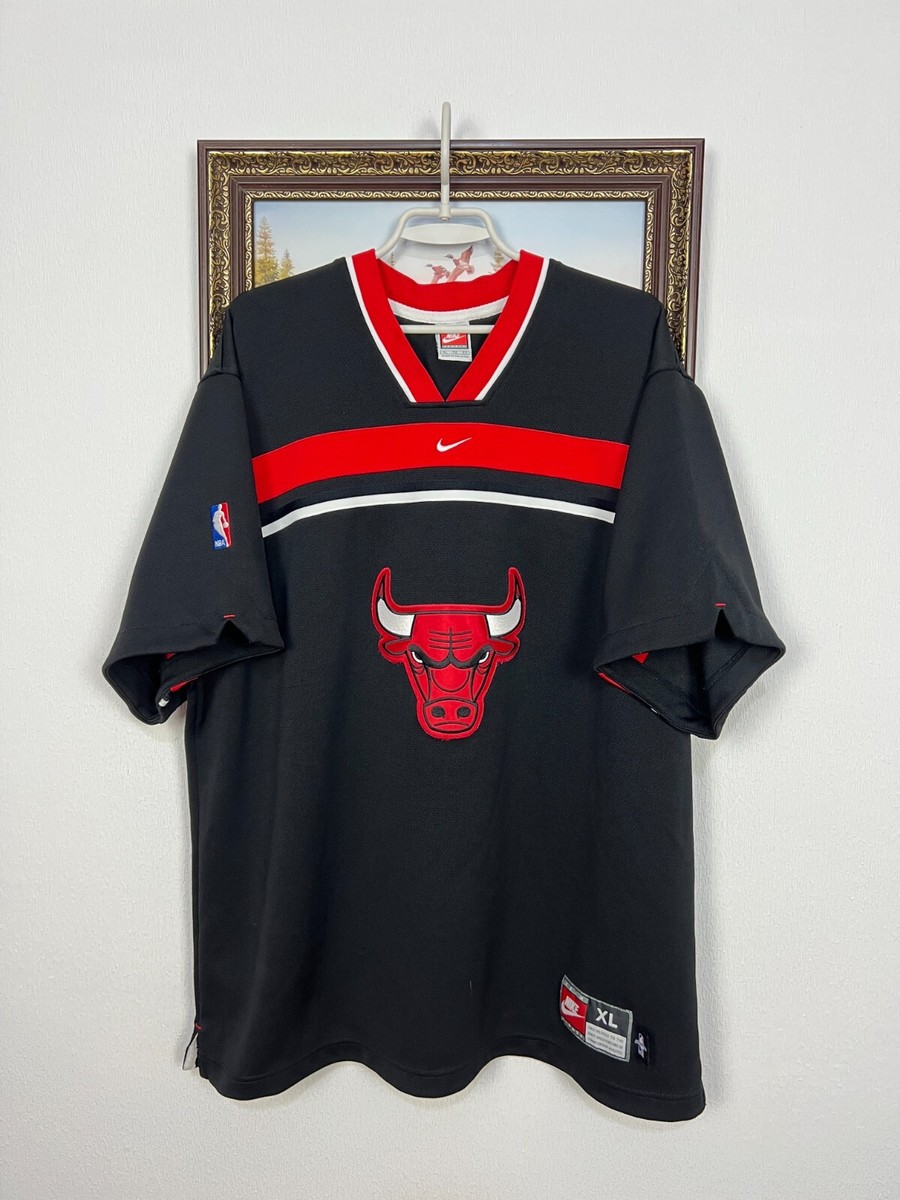 Vintage 90's Nike NBA Chicago Bulls Warm Up Shooting Jersey Jordan
