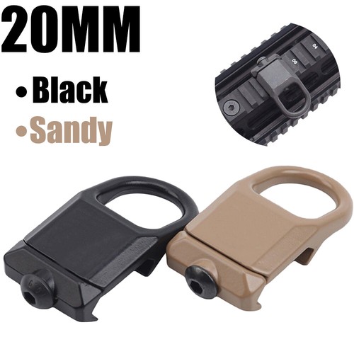 Rail Mount Sling Adapter Low Profile Attachment Point for Picatinny 20MM - Picture 14 of 16
