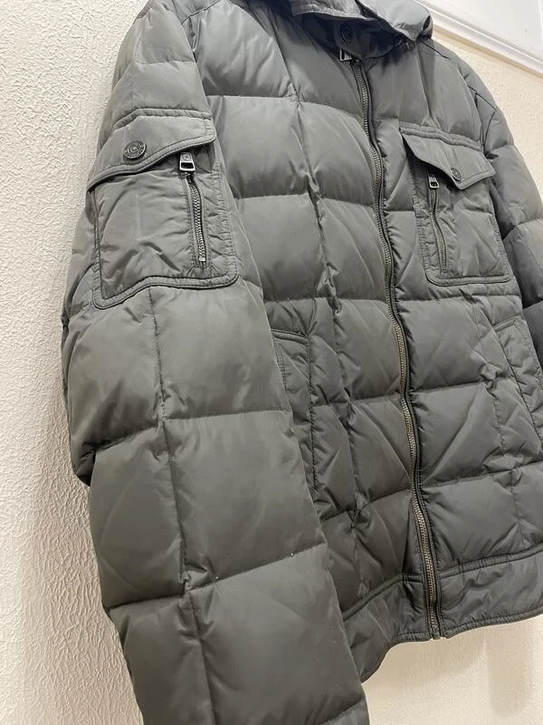 CERRUTI 1881 Jacket Gray Winter Down Jacket size 50 - Image 3 of 4
