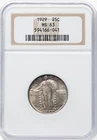 1929 Standing Liberty Quarter NGC MS-63