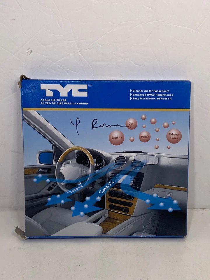 🐞 TYC 800005P СМЕННЫЙ ВОЗДУШНЫЙ ФИЛЬТР САЛОНА ПОДХОДИТ ДЛЯ TOYOTA PRIUS 2001-2007, новый FL - Изображение 2 из 4