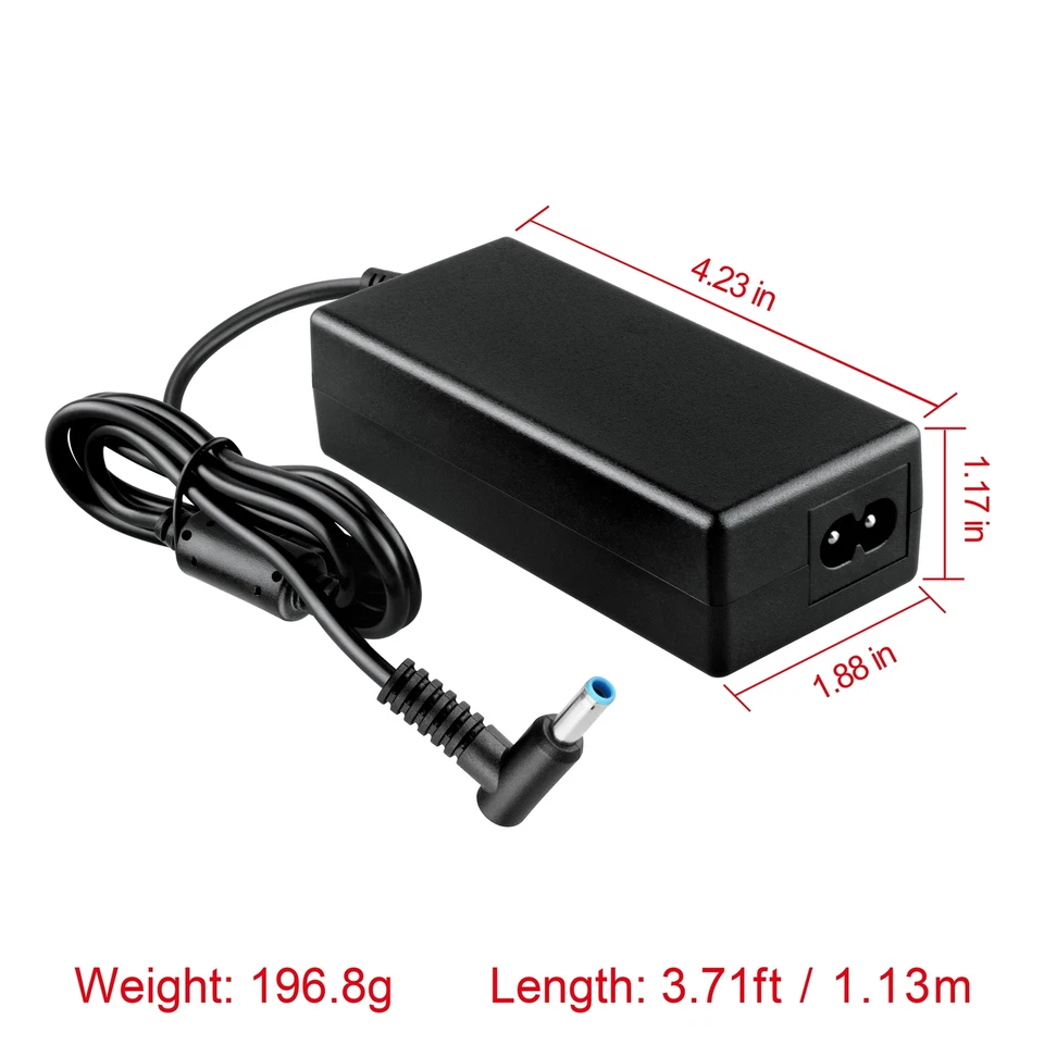 Cargador adaptador de CA para HP Envy M7-K211dx m7-k010dx Touchsmart cable de alimentación Foto 3 de 4