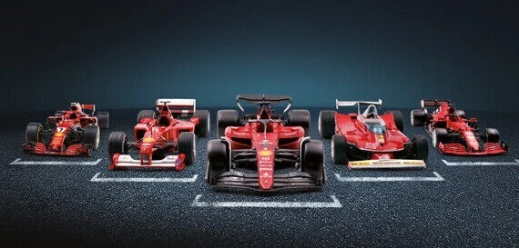 Le Grandi Ferrari F1 di Centauria in scala 1/24 con teca da esposizione rigida - Immagine 2 di 2