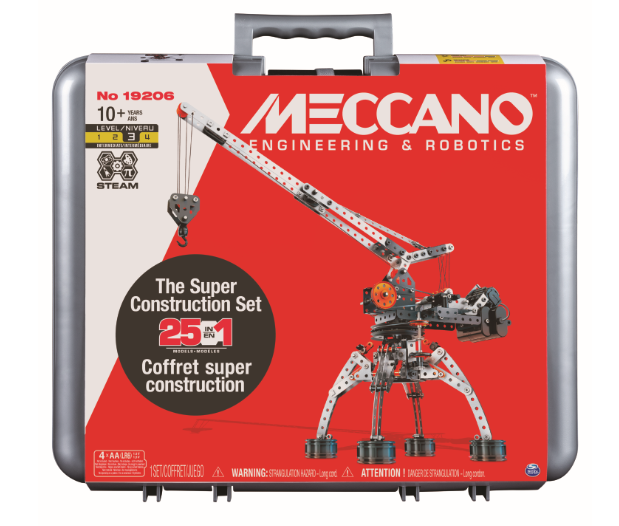 Meccano Super Construction Set In Case 25in1 Motorized from Tates Toyworld 778988580325 eBay