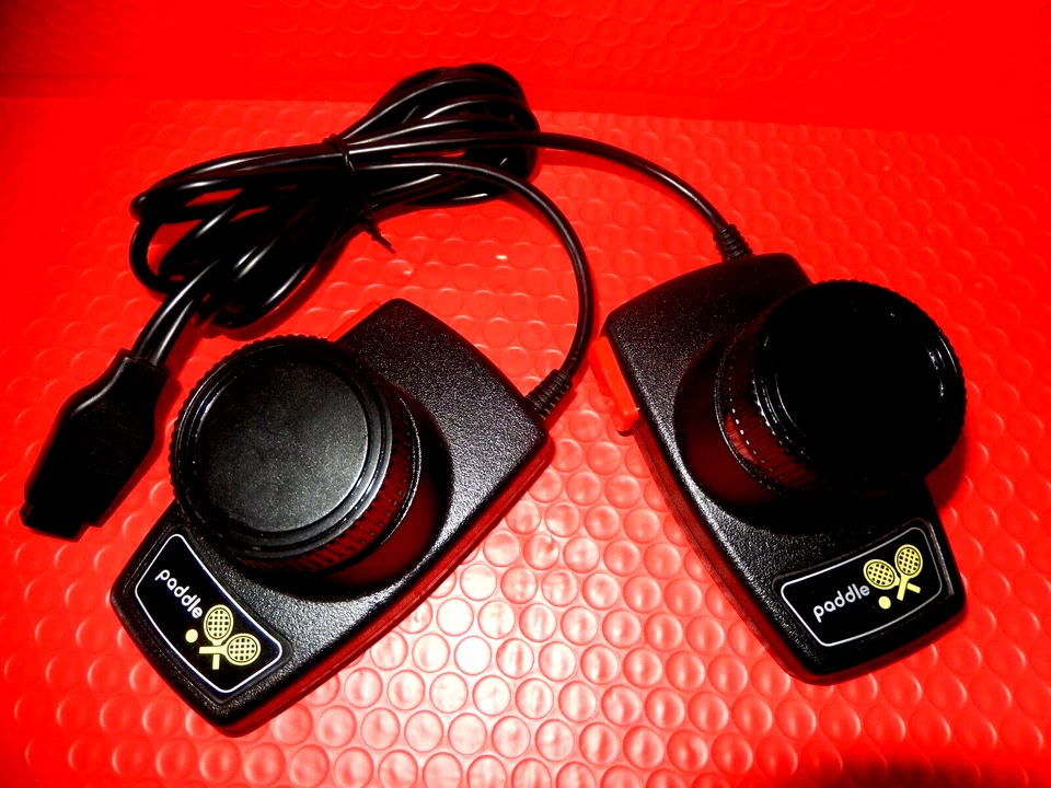 NEW ORIGINAL ATARI 2600 PADDLE CONTROLLERS VINTAGE ATARI BRAND NEW UNUSED - Image 3 of 4
