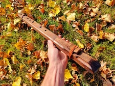 BASS OAK Native American Flute "MARVEL" - Hand Made  healing Vessel