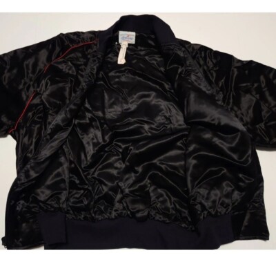 80s BALLY vintage jacket バリー ヴィンテージ コート 🚨🔥Vintage 80s Bally's Casino Las Vegas Satin Jacket Black