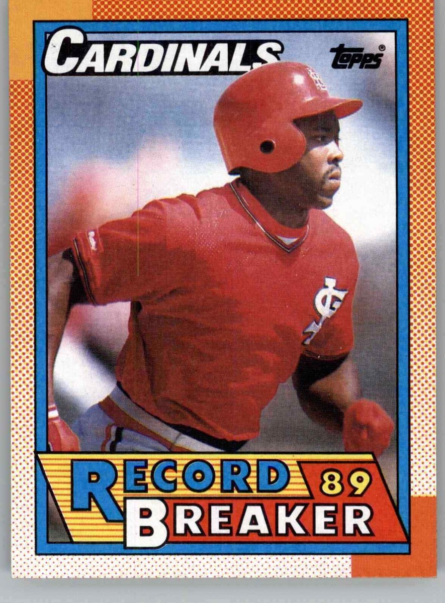 Coleman - ロッシーニン 1990 Topps 6 Vince Coleman St. Louis Cardinals | eBay