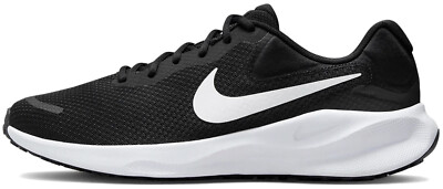 Nike Revolution 7 Black White FB2207-001 sz 7 Men's Running Shoes