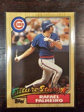 1987 Topps - Future Stars #634 Rafael Palmeiro (RC) Chicago Cubs