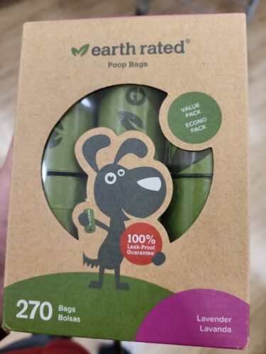 Earth Rated Dog Poop Bags, Extra Thick and Strong Poop Bags for Dogs, Guaranteed
