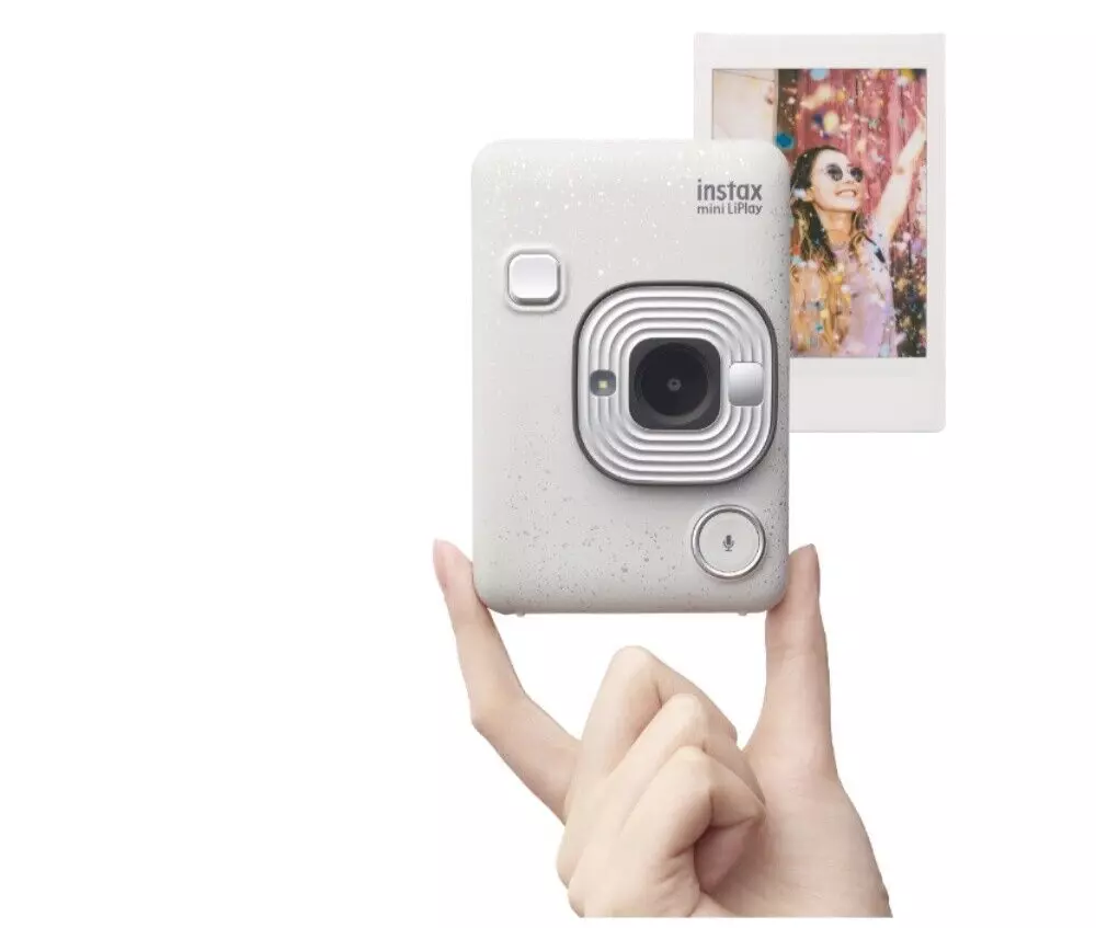 Fujifilm Instax mini LiPlay stone white