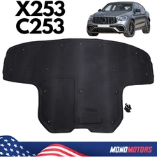 HOOD LINER PANEL FOR MERCEDES-BENZ X253 C253 GLC SOUNDPROOFING UNDERLAY COWL