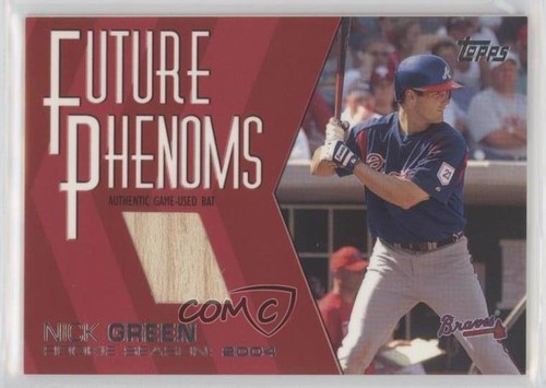2004 Topps Traded and Rookies Future Phenoms Relics Nick Green #FP-NG - Picture 1 of 3