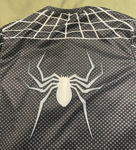 FUNCOOL “SPIDER-MAN” COSTUME T-SHIRT ADULT XL extra large SPIDER-MAN S/S stretch - Picture 3 of 4