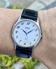 1983 Vintage Seiko Emblem JDM Quartz 32mm Stainless Steel 2621 Breguet Numerals
