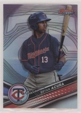 2022 Bowman's Best Top Prospects Refractor Bryan Acuna Bryan Acuña #TP-14 0wd0