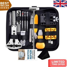 Pro & Beginner-Friendly Watch Repair Tool Kit: 187 Durable Pieces Included